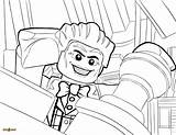 Lego Coloring Superman Pages sketch template