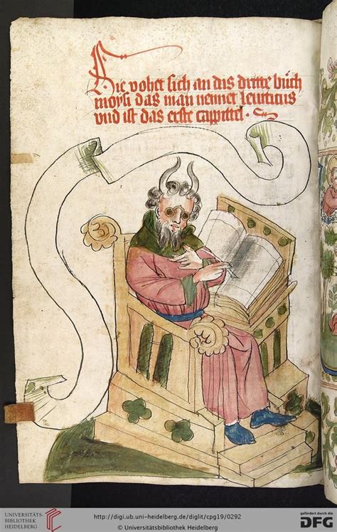 moses wearing glasses [bible hagenau ca 1441 1449