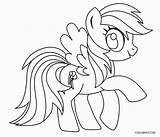 Ausmalbilder Dash Printable Malvorlagen Cool2bkids Ponny Imagenes Coloringhome Fluttershy Applejack Mlp sketch template