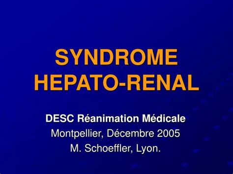 Ppt Syndrome Hepato Renal Powerpoint Presentation Free Download Id