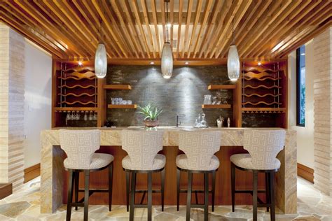 awesome tropical home bar designs  getaway