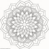 Coloring Mandala Pages Flower Dot Choose Board Patterns sketch template