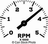 Tachometer Clipart Vector Clip Illustrations Clipground sketch template