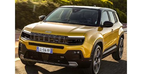 jeep avenger electric suv unveiled