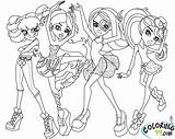 Monster Coloring High Pages Dance Dolls Class Printable School Characters Musical Colouring Da Coloring99 Print Popular Colorare Kids Pencil sketch template