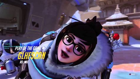 Overwatch Mei Play Of The Game Amazing Blizzard Ultimate Youtube