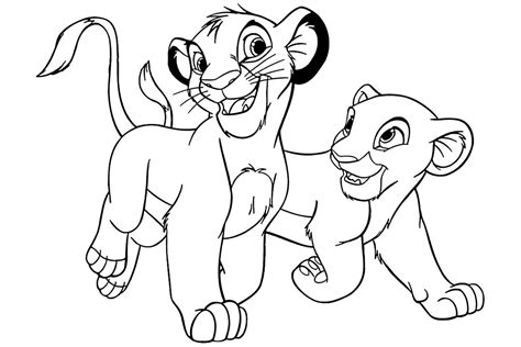 lion king coloring pages  images  printable