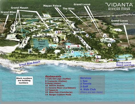 Vidanta Riviera Maya Resort Map Explore The Resort Grounds And Locate