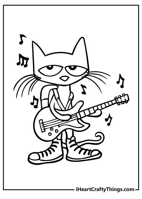 collections coloring pages pete  cat   coloring pages
