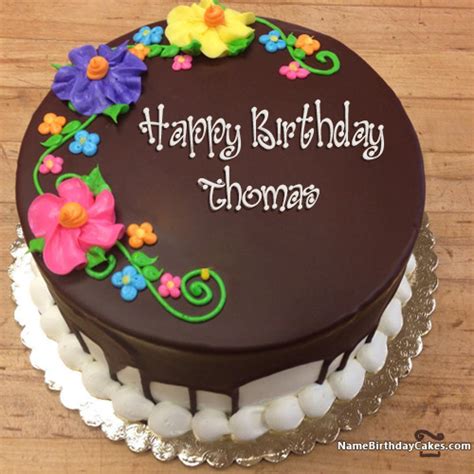 happy birthday thomas cakes cards wishes