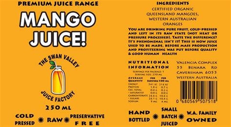 design  label  juice bottle freelancer