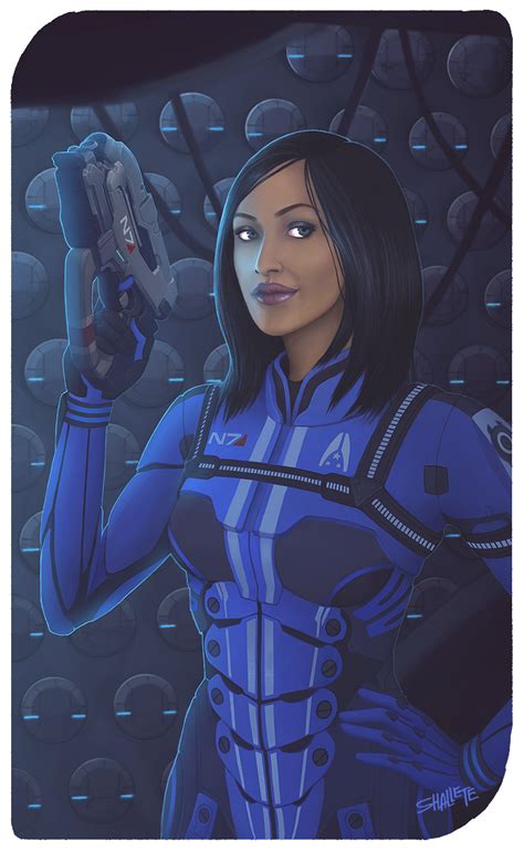 Maya Brooks By Shallete Mass Effect Characters Mass