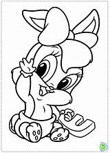 Lola Looney Bugs Tunes Dinokids Colorear Taz sketch template