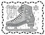 Skates Skate Zentangle Skating sketch template