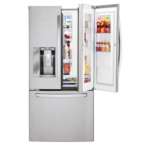 Lg 33 Inch French Door Refrigerator Stainless Steel Rc