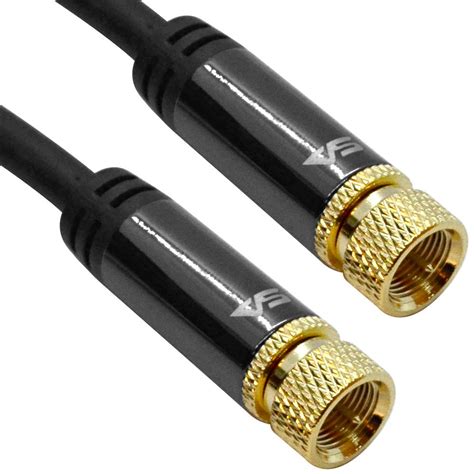 foot digital coaxial audio video cable satellite cable connectors