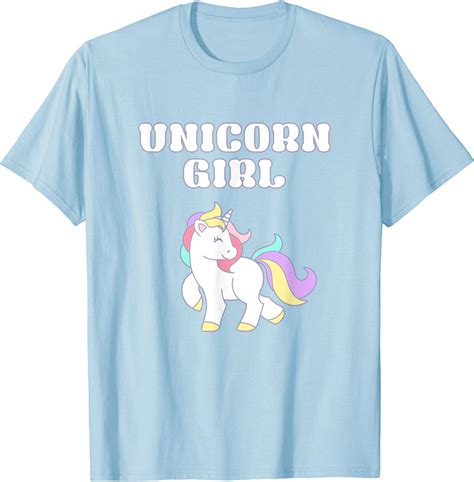 Unicorn T Shirt For Women And Girls Cute Unicorn T Shirt