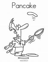 Pancake Coloring Pancakes Kitchen Center Built California Usa Outline Twistynoodle Noodle Favorites Login Add sketch template