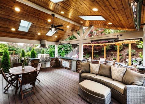 25 backyard bbq outdoor kitchen looks that will light up