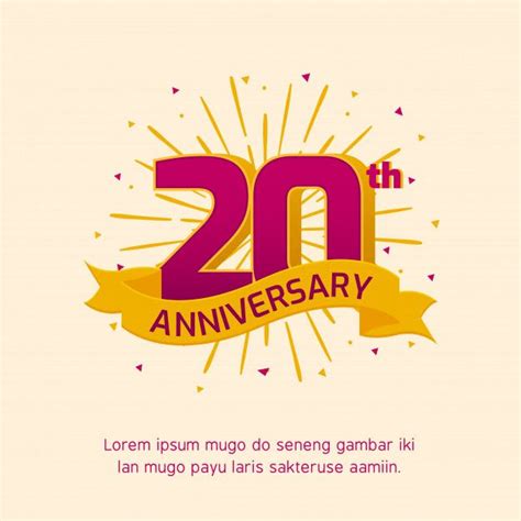anniversary logo template  anniversary logo anniversary