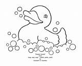 Duck Coloring Rubber Pages Ducks Printable Kids Ducky Drawing Soap Feet Colouring Color Washes Jesus September Duckie Baby Print Book sketch template