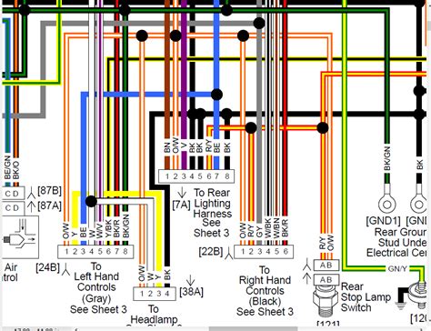 harley fxd  dyna wiring diagram vebemyside