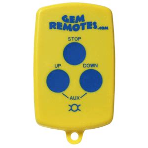 gem gr motor remote