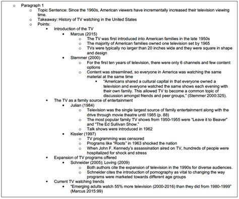 handout  outline   draft writing   curriculum