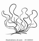 Seaweed Coloring Pages Clipart Illustration Royalty Drawings Rf Color Printable Getcolorings Graphics Template 61kb 420px sketch template