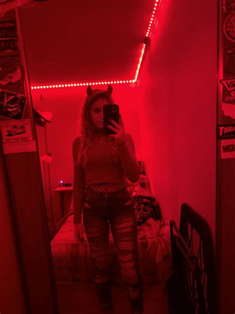 edgy aesthetic neon signs selfie scenes selfies