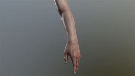 Low Poly Hand 3dgame Cgtrader
