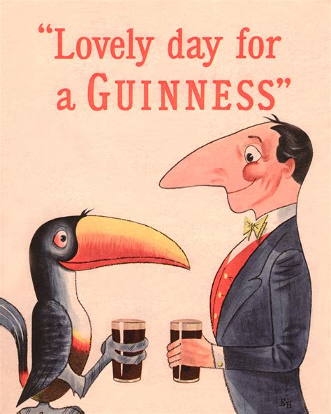 We Re Seeing Double In This Vintage Guinness Ad My