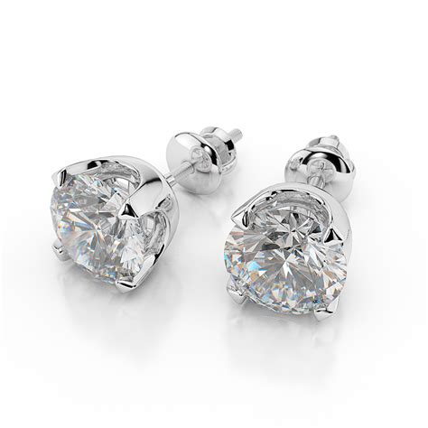 carat diamond earrings home family style  art ideas