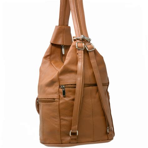 womens leather backpack purse sling shoulder bag handbag    convertible  ebay