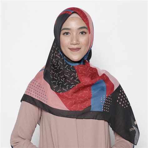gambar hijab tutorial zoya casual style terbaru styleala
