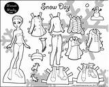 Marisole Paper Monday Dolls Printable Color Coloring Doll Print Pages Thin Marisol Bw Modern Hair Click Snow Paperthinpersonas Personas Her sketch template
