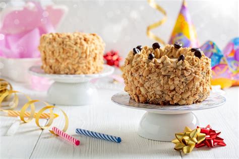 small birthday cakes stock image image  celebration