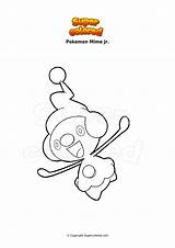 Pokemon Mime Jr Urshifu Gigamax Simsala Supercolored sketch template