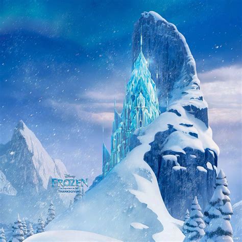 frozen elsas ice castle frozen photo  fanpop