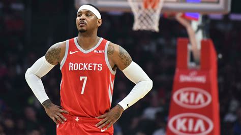 Lakers Rockets Brawl Carmelo Anthony Shocked By Length Of Suspensions