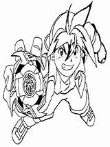 Coloring Pages Beyblade Popular Print sketch template