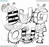 Spelling Pages Coloring Getcolorings Color Bug Alphabet Clipart sketch template