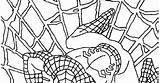 Spiderman Coloring Printable sketch template