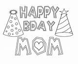 Freecoloring Mummy K5worksheets Colouring Mothers Bday sketch template