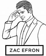Efron Zac Baywatch Unbedingt Wolle Topcoloringpages sketch template