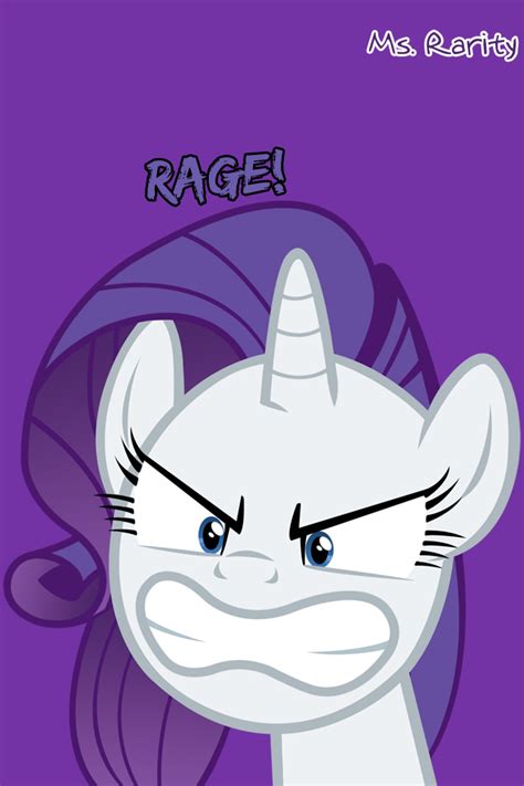 safe rarity pony angry iphone wallpaper solo text