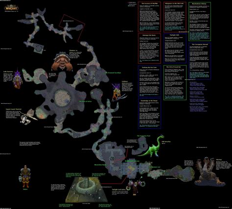 Wow Classic Brd Map With Bosses