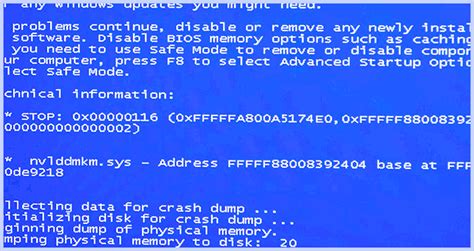 Синий экран bsod nvlddmkm sys dxgkrnl sys и dxgmms1 sys — как