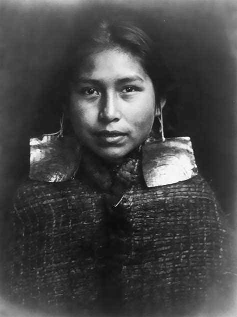 Vintage Portraits Of Native American Girls