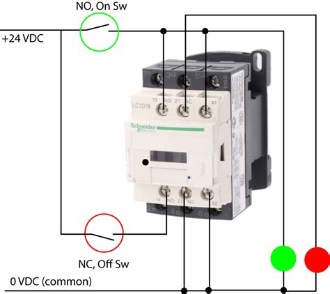 single phase contactor wiring diagram   electrical wiring